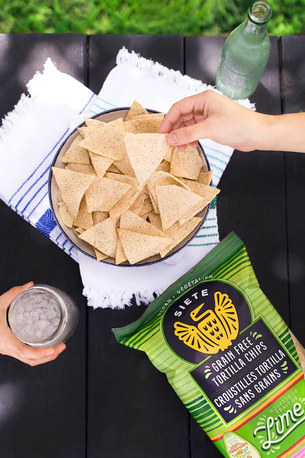 Siete 5oz Lime Grain Free Tortilla Chips