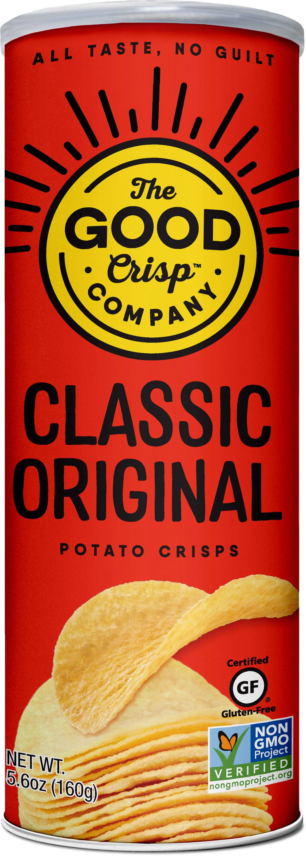 The Good Crisp Company Classic Original Chips - 5.6oz Cans