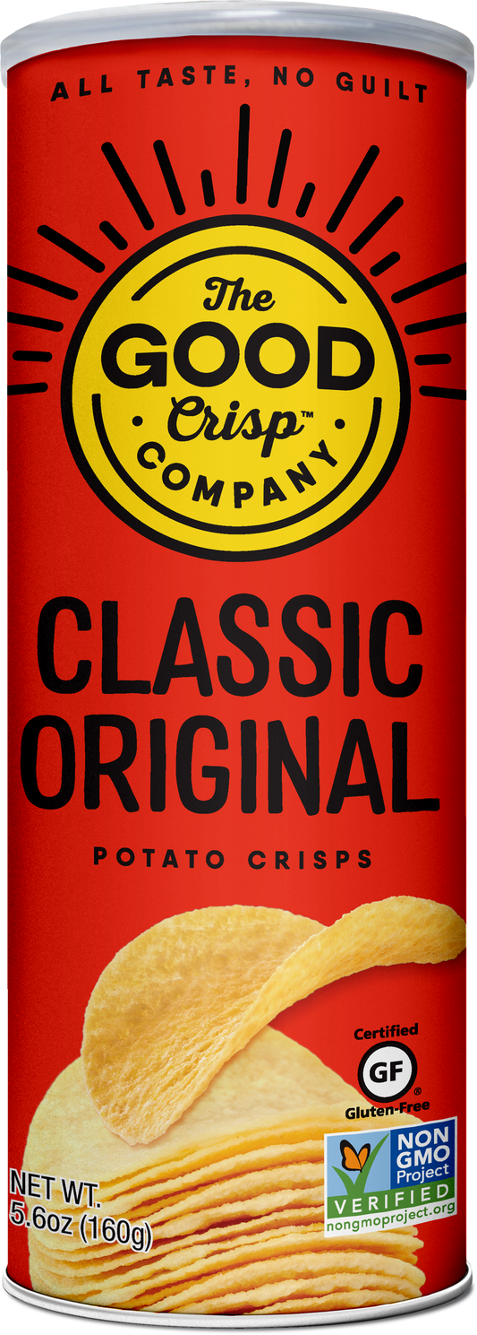 The Good Crisp Company Classic Original Chips - 5.6oz Cans