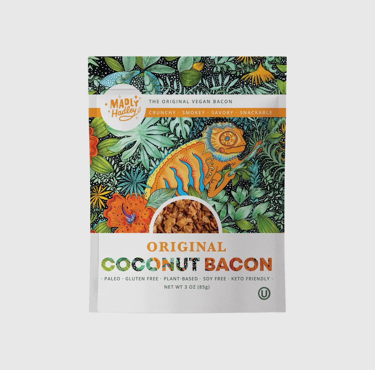 Madly Hadley’s Original Vegan Coconut Bacon