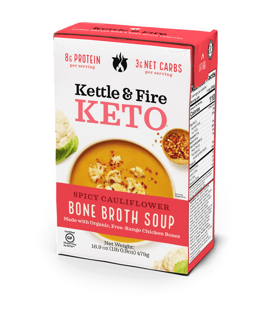 Spicy Cauliflower Keto Soup 16.9oz