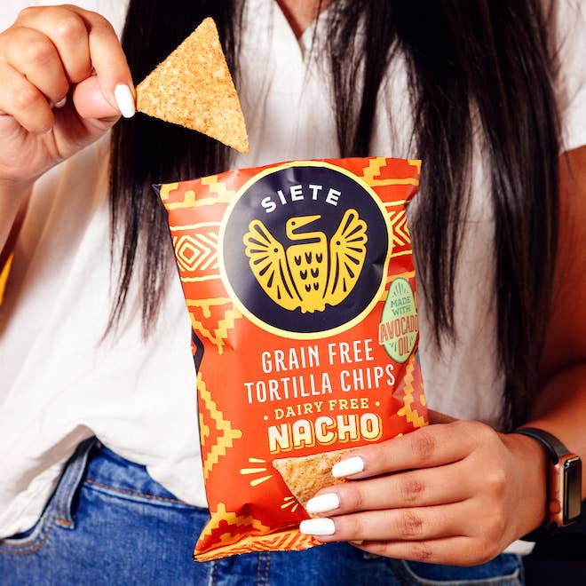 Siete 1oz Nacho Grain Free Tortilla Chips