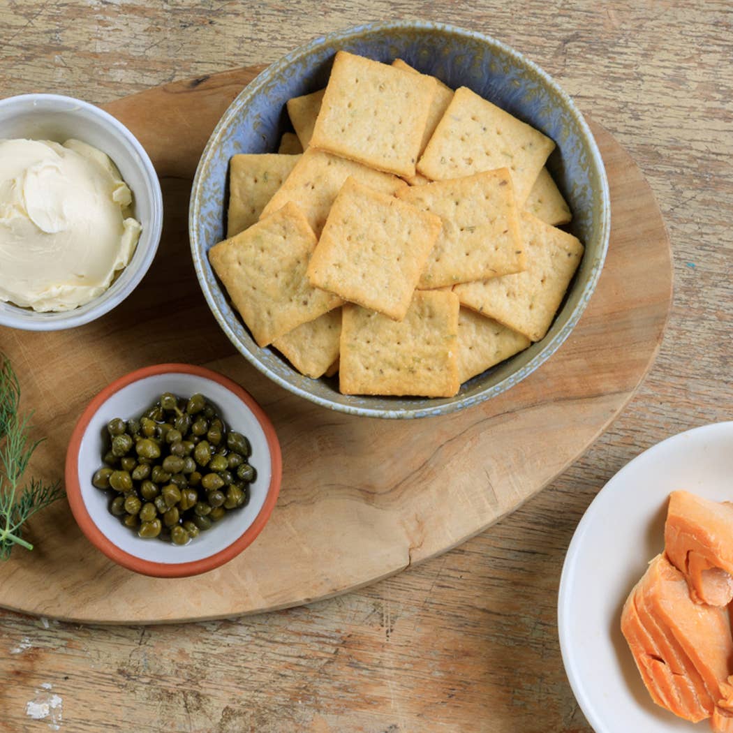 Organic Rosemary Garlic Crackers (4.4 oz box)