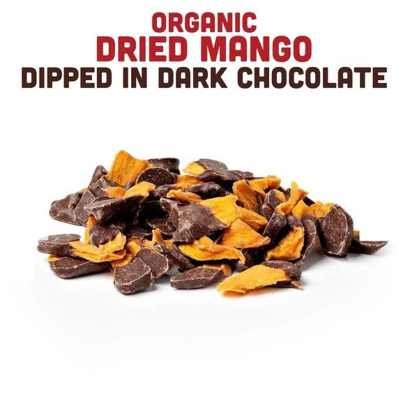 Mavuno Harvest’s Dark Chocolate Dipped Dried Mango