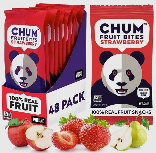 CHUM Fruit Bites- Strawberry