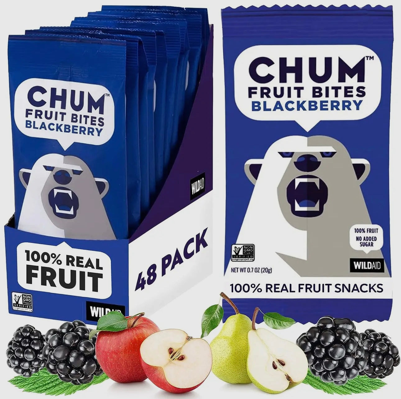 CHUM Fruit Bites- Blackberry