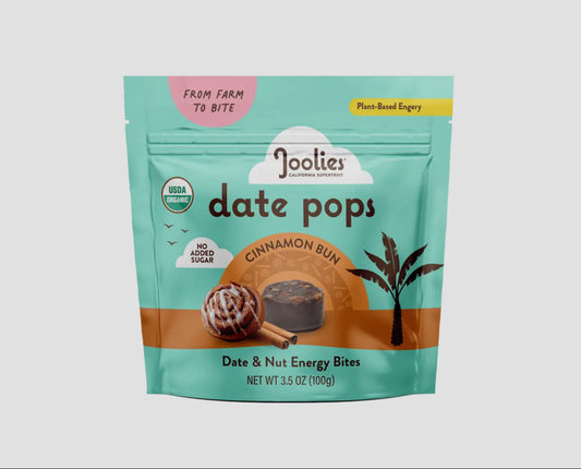 Joolie’s Date Pops 3.5 oz- Cinnamon Bun