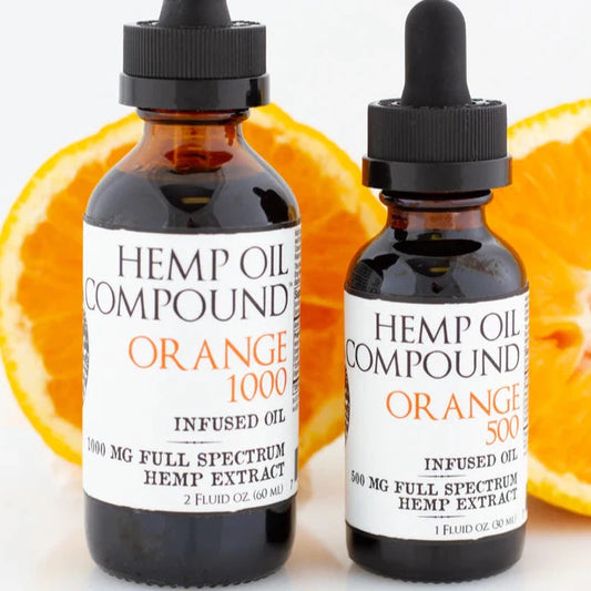 Authentic High Country Hemp's Hemp Oil Compound - Orange