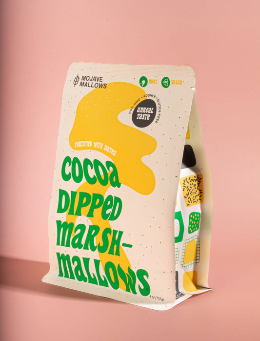 Cocoa Dipped Marshmallows - Organic / Non-GMO / Gluten-Free