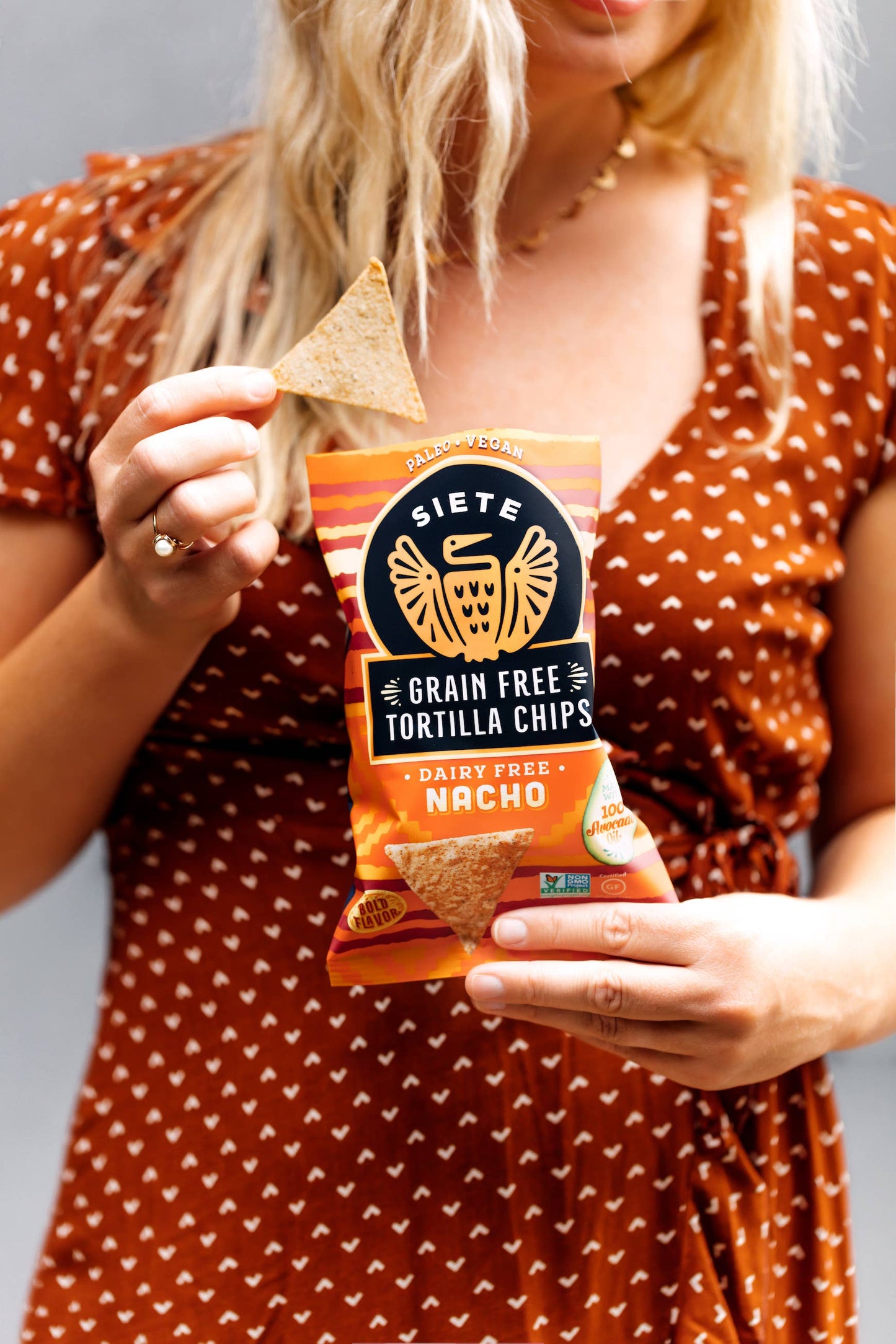 Siete 1oz Nacho Grain Free Tortilla Chips