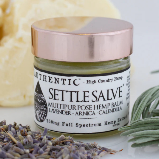 Authentic High Country Hemp's Settle Salve