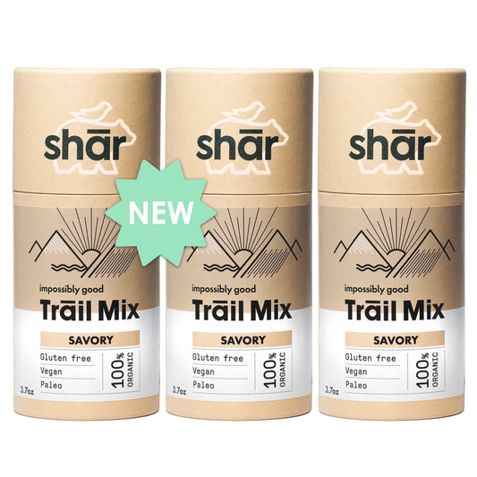 3.7 oz Refillable shār Tube - Savory Nut Mix